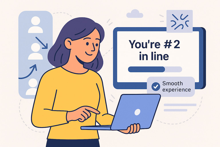 Designing virtual queues that don’t feel like waiting