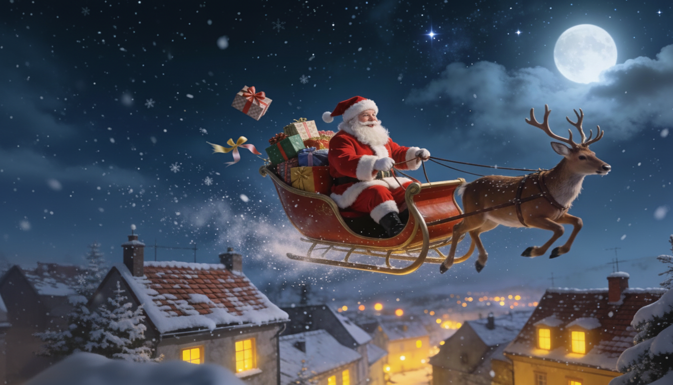 Santa's sleigh and the science of logistics: an optimization story
